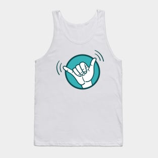 Shaka Hand Badge Tank Top